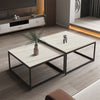 Small Large Nesting Marble Coffee Table Stacking End Table SpaceSaving Sofa Desk