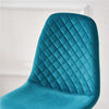 Dining Chairs 2/4/6pcs Modern Suede/Velvet Back Sturdy metal Legs Office/Cafe