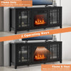 Fireplace TV Stand W/ Remote Control TV Console With 2000W Fireplace Insert