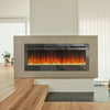 50 inch Insert/ Wall Mounted LED Fireplace Electric Inset Fire Variable Flames
