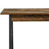 Industrial Console Table with Shelf, Slim Hallway Table for Living Room Entryway