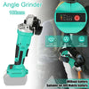 Brushless Cordless Compact Angle Grinder Grinding Slicing For 18V Makita Battery