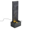 Garden Waterfall Water Feature Fountain Electric LED LightUP Outdoor Statue Pump