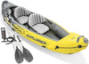 Intex Explorer K2 2 Person Inflatable Kayak Canoe Paddle Boat with Pump and Oars