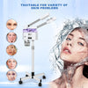 Hot And Cold Double Head Sterilization Spray Facial Steamer Machine Skin Care