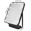 LED Touch Screen Makeup Mirror Adjustable Dimmable 360° Rotation Cosmetic Mirror