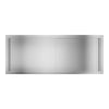 150*35*60cm Stainless Steel Wall Hanging Cabinet Sliding Door Intermediate Floor