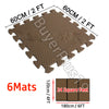 Gym Flooring Mats | Interlocking Puzzle Exercise Mat | Protective EVA Foam Tiles