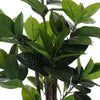 90cm Ficus Elastica Artificial Tree Green Plant Wedding Garden Home Office Decor