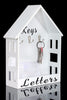 Wooden Display Wall Hanging Storage Unit Rack Shelves Cubes Home Decor Ornaments