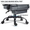 Executive Office Chair Racing Swivel Computer Gaming Chair Recliner w/ Footrest