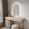 Superbright LED Bathroom Mirror Arch HD Smart Vanity Mirror Anti Fog Frameless