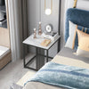 Modern Marble Coffee Table Hard Wearing Side End Table Living Room/Bedroom