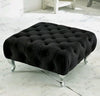 Square Coffee Table Chesterfield Footstool Pouffe Upholstered Stool Bench Seat