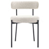 Dining Chairs Set of 2 Upholstered Accent Chairs Kitchen Chairs with Metal Legs