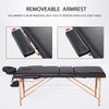 Massage Couch Bed Beauty Salon Table Chair Tattoo Therapy Table Recline Adjust
