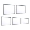 Projector Screen Manual Pull Down Wall Mounted Matt White Home Cinema 60-120''