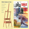 Wooden Easel w/ Drawer Adjustable Display Beech Artist Painting Craft Studio