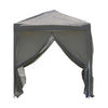 Outdoor Pop up Gazebo 2x2 3x3 m Garden Marquee Party Tent Sun Canopy Home Grey