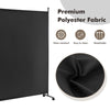 184cm Single Panel Room Divider Rolling Privacy Screen Portable Room Partition