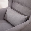 Retro/Vintage Tub Accent Chair Upholstered Padded Armchair Lounge Fabric Sofa UK