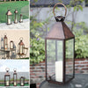 Stainless Steel Lanterns Candle Holder Stand Hanging/Free Standing Wedding Decor