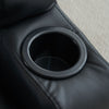 PU Leather Recliner Chairs with Cup Holders Push Back Reclining Sofa Living Room