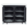 Outdoor Camping Kitchen Stand Kitchen Compartments Storage Stable with Carry Bag