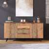 TV Cabinet Sideboard 2 Doors 3 Drawers Buffet Storage Highboard Cupboard TV Unit