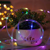 5M LED Rope Strip Tube String Fairy Solar PowerGarden Party Outdoor Light