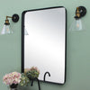 Square Bathroom Mirror Bedroom Wall Mounted Makeup Mirror Decor Wall Mirrors
