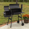 Garden Fire Pit Square Firepit Table Stand Patio Mobile Barbecue Tool Outdoor