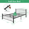 Full Size Bed Frame 3FT Metal Platform Bed Frame Adults Kids Teenagers Bedroom