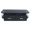 Wall Shelf Display Floating Storage Cabinet Cupboard Shelve with 2 Drawers UK