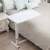 MDF Marble White Overbed Chair Table Height Adjustable Laptop Desk Dining Coffee