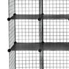 16 Cube Interlocking DIY Bookcase Display Cabinet Organiser Shoe Storage Rack