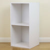 Large White Square LP/Vinyl Music Record Storage Cube/Cabinet Home Display Unit