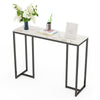 Extra Long Hallway Console Table Marble Bar Table High Foot Table Kitchen House