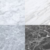 Vinyl Floor Tiles Self Adhesive Grey Granite Flooring DIY Kitchen Bathroom Home