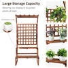 Heavy Duty Tall Climbing Plant Stand Garden Trellis Support Rose Vine Vegetable