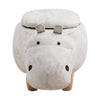 Upholstered Animal Shaped Ottoman Ride-on Footrest Stool Rest Seat TOY Kids New