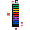 10 Pockets Wall Hanging File Folder Storage Paper Holder Organizer Office School