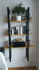 Home Shelf Ladder Bookcase Shelving Unit