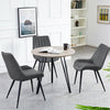 2* Faux Leather/PU Dining Chairs Dining Room Restaurant Chair Padded Modern