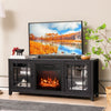 Fireplace TV Stand for TVs up to 65 Inches With 2000W Electric Fireplace Insert