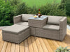 Victoria Rattan Garden Furniture Corner Sofa Lounge Set In/Outdoor Extra Wide