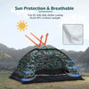 Camping Tents 2 Man Family Tent Fishing Hiking Outdoor Waterproof with Floor