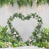 Heart Shape Arch Frame Wedding Stage Backdrop Flower Stand Balloons Archway Rack