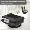 Adjustable 6-Position Floor Chair Folding Floor Gaming Chair w/ 360° Swivel Base