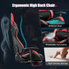 Ergonomic Gaming Chair Adjustable High Back Computer Chair W/ Remote Control LED